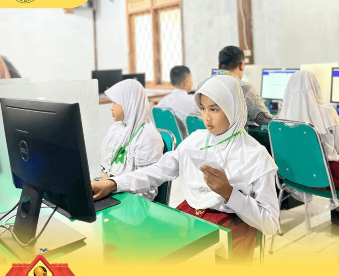 Pelaksanaan Asesmen Nasional Berbasis Komputer ( ANBK ) hari pertama